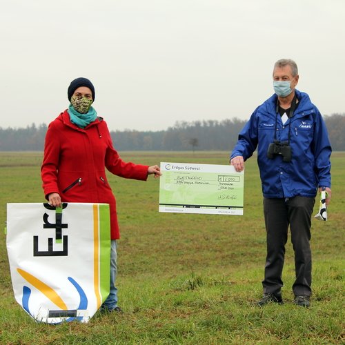 Spendenscheckübergabe in Hambruecken