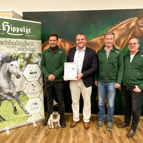 Zertifikatsübergabe der St. Hippolyt Mühle Ebert