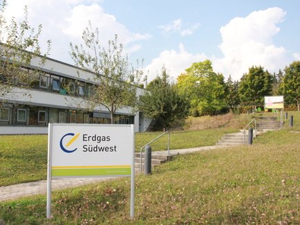 Unternehmensstandort der Erdgas Südwest im oberschwäbischen Munderkingen.