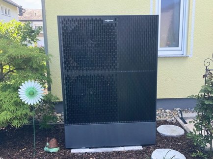 Außeneinheit einer Wärmepumpe
