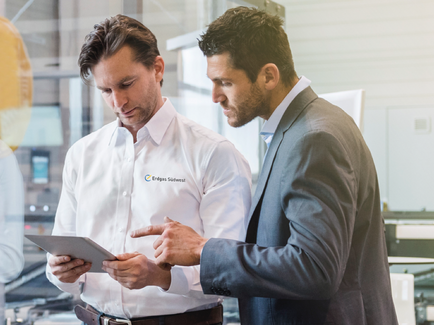 Symbolbild zugehörig zum Kundenportal für Geschäftskunden der Erdgas Südwest