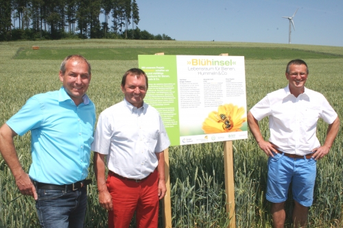 Gruppenbild Blühinsel
