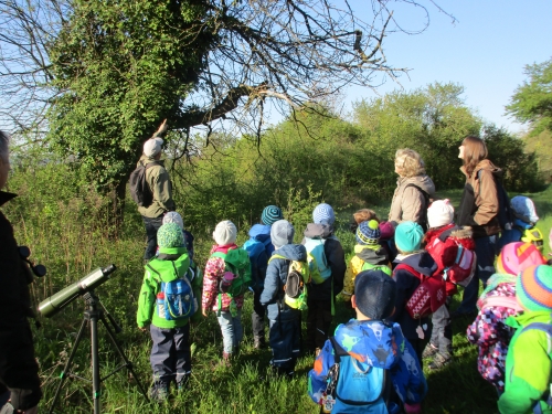 Foto von Kindergartengruppe