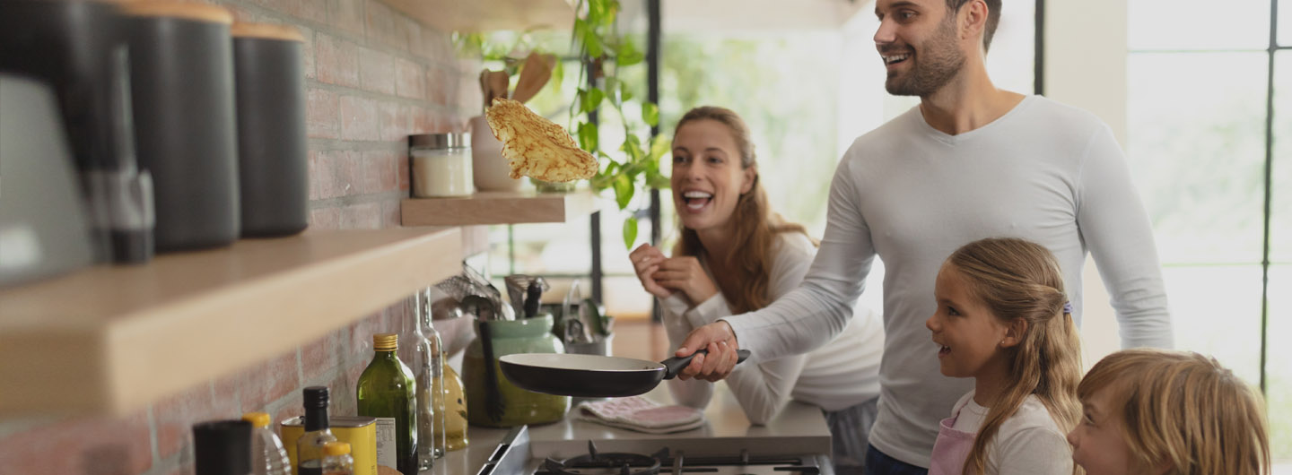 Kochspaß in Familie