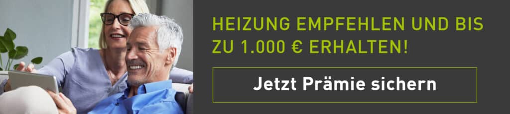 Banner Aktion Heizung Empfehlung Prämie