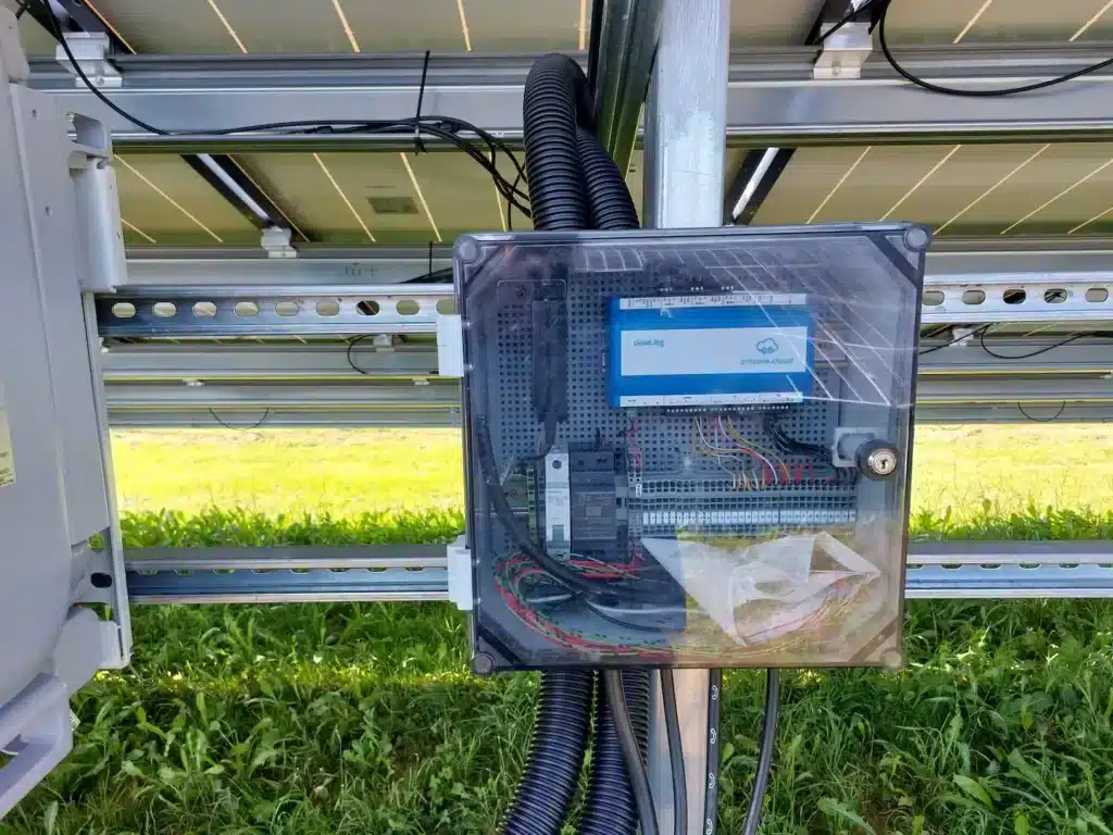 Datalogger zur Datenübertragung und Fernsteuerung der PV-Anlage