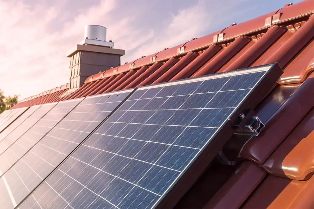 PV-Anlage auf dem Dach